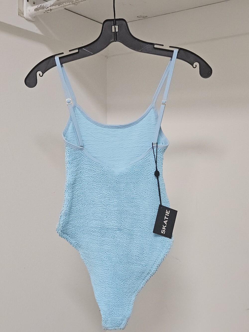 SKATIE O/S BLUE ONE PIECE BATHING SUIT - Picture 2 of 5